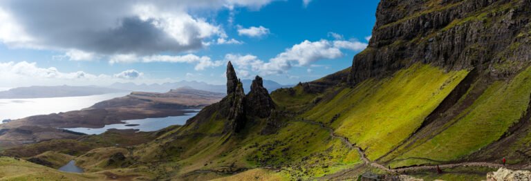 Scotland: Castle gates and dramatic landscapes